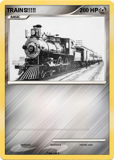 Pokemon TRAINS!!!!!