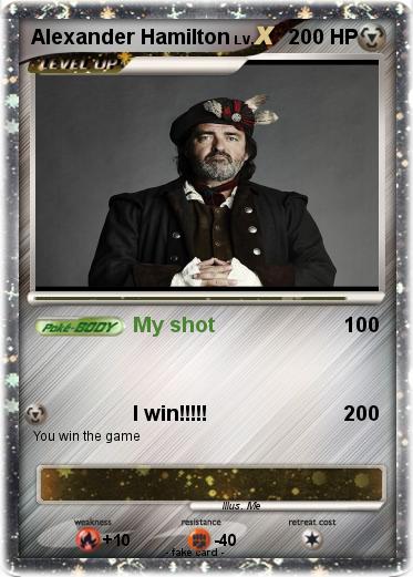 Pokemon Alexander Hamilton