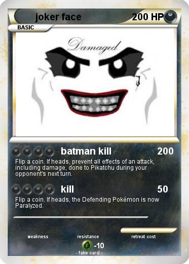 Pokemon joker face