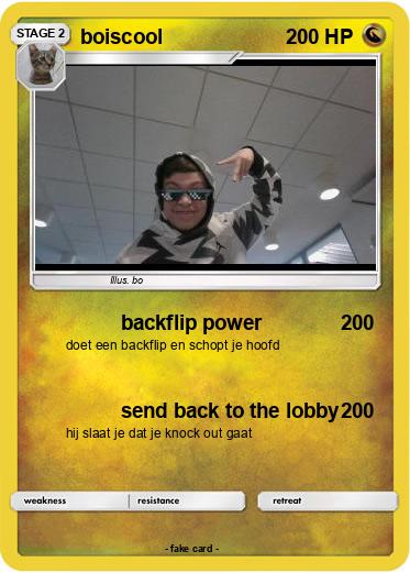 Pokemon boiscool