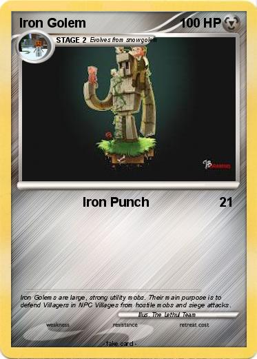 Pokemon Iron Golem