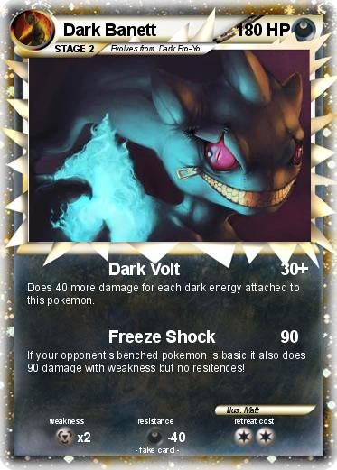Pokemon Dark Banett