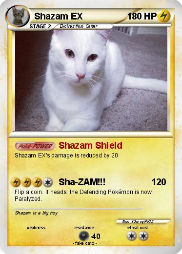 Pokemon Shazam EX