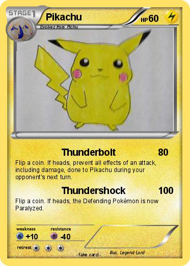 Pokemon Pikachu