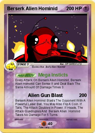 Pokemon Berserk Alien Hominid