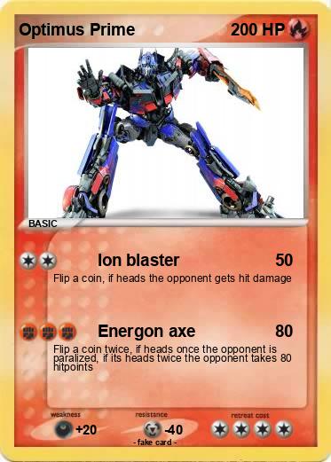 Pokemon Optimus Prime