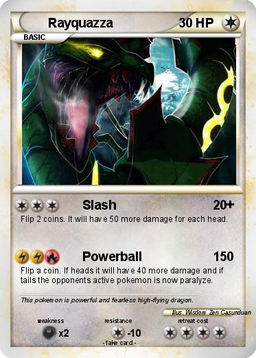 Pokemon Rayquazza
