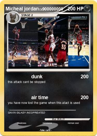 Pokemon Micheal jordan