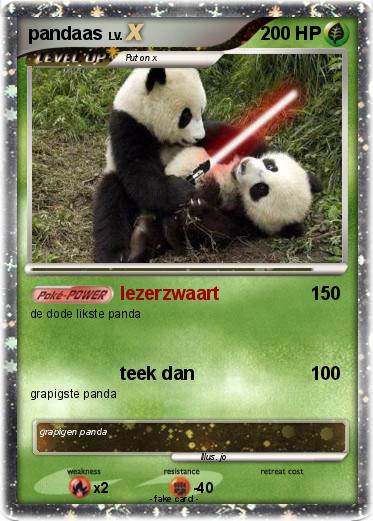Pokemon pandaas