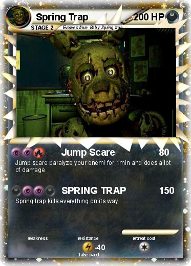 Pokemon Spring Trap