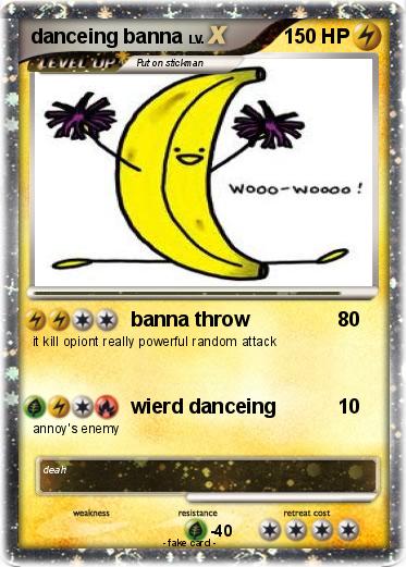 Pokemon danceing banna