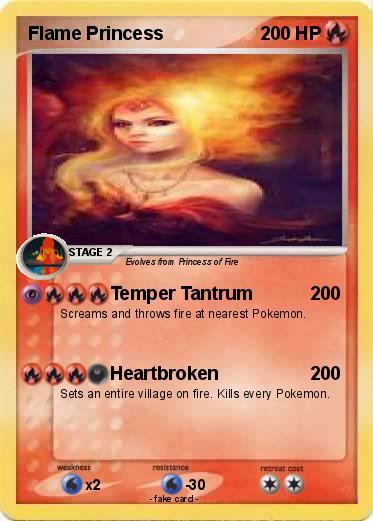 Pokemon Flame Princess
