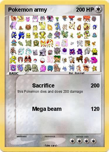 Pokemon Pokemon army
