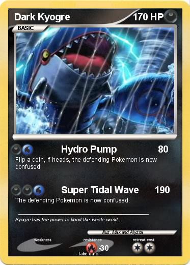 Pokemon Dark Kyogre
