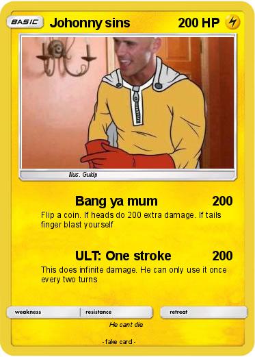 Pokemon Johonny sins