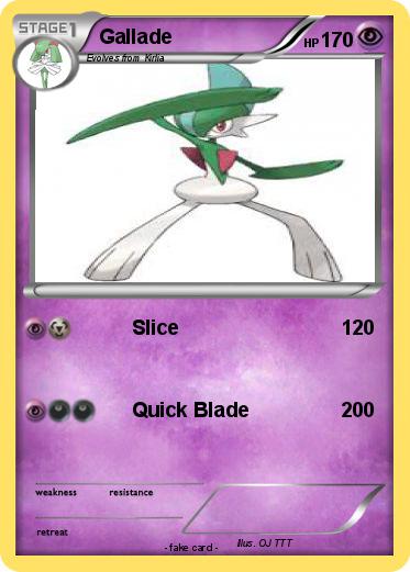 Pokemon Gallade