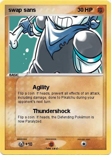 Pokemon swap sans