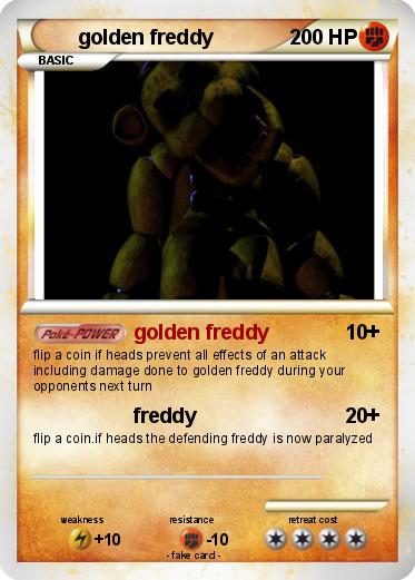 Pokemon golden freddy