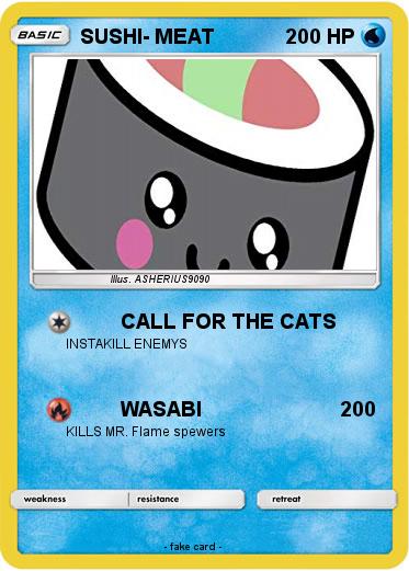 Pokemon SUSHI- MEAT