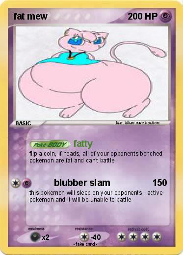 Pokemon fat mew