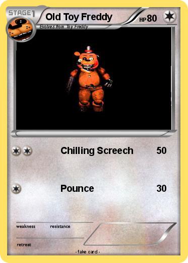 Pokemon Old Toy Freddy