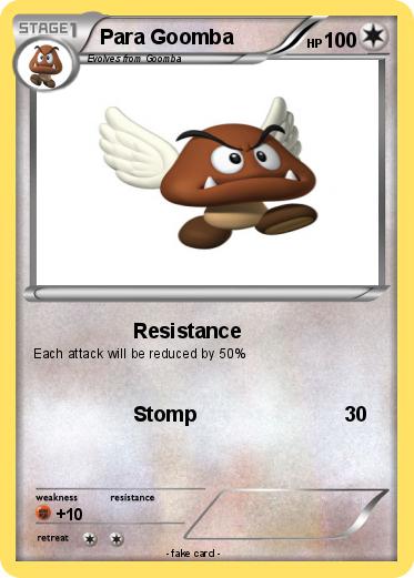 Pokemon Para Goomba