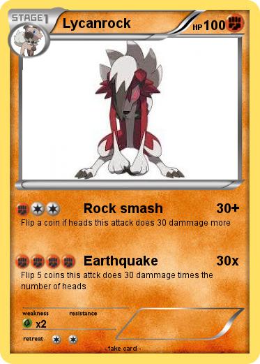 Pokemon Lycanrock