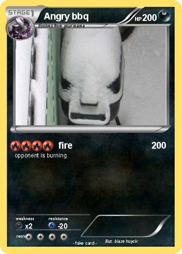 Pokemon Angry bbq