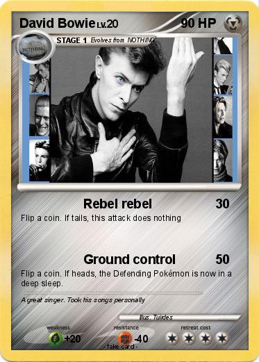 Pokemon David Bowie