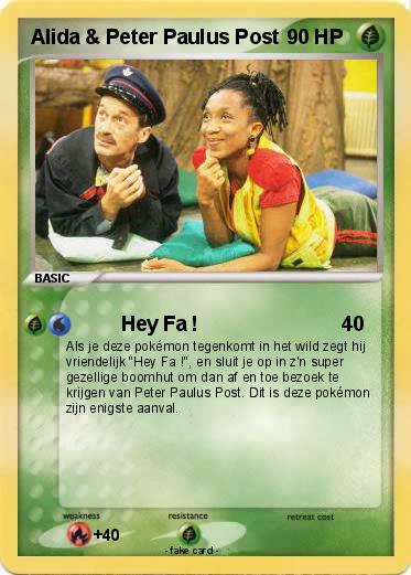 Pokemon Alida & Peter Paulus Post