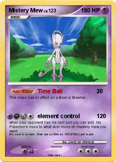 Pokemon Mistery Mew