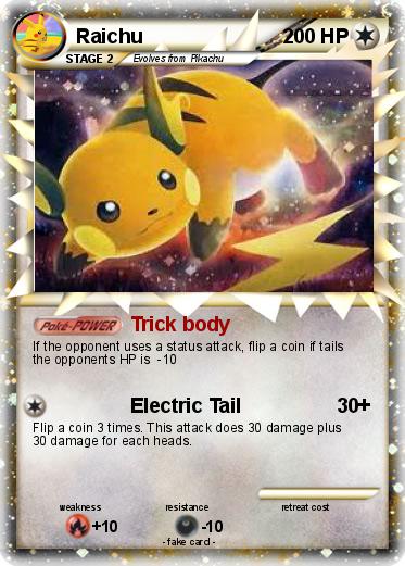 Pokemon Raichu