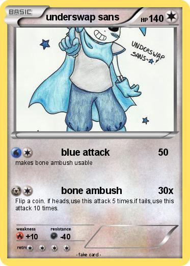 Pokemon underswap sans