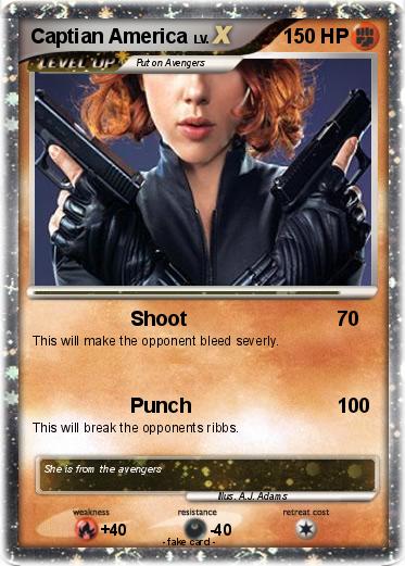 Pokemon Captian America