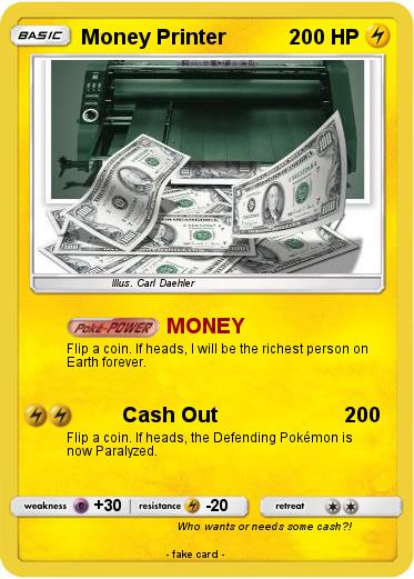 Pokemon Money Printer