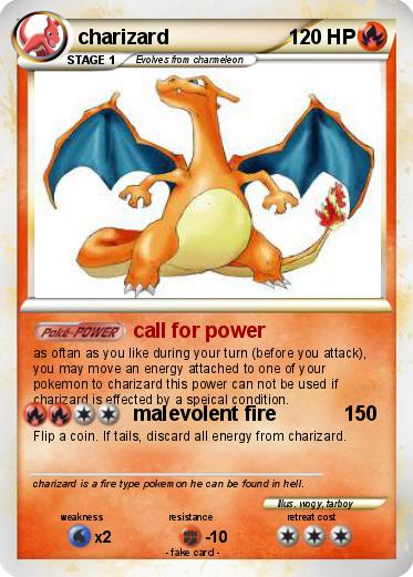 Pokemon charizard