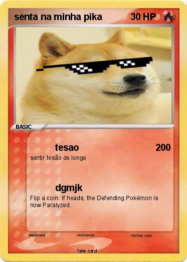 Pokemon senta na minha pika