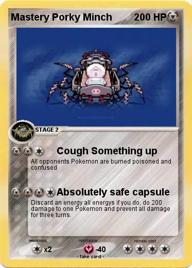 Pokemon Mastery Porky Minch