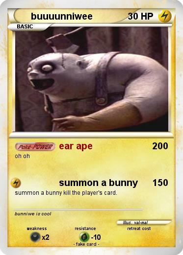 Pokemon buuuunniwee