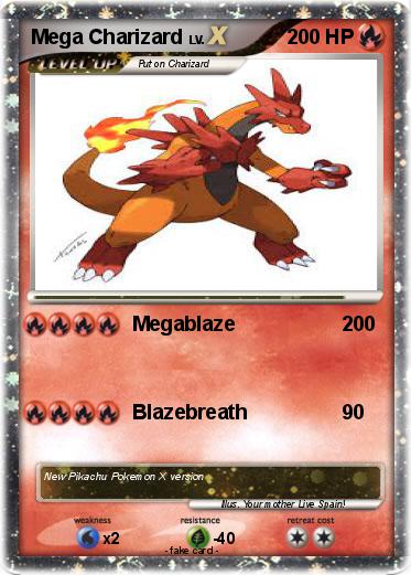 Pokemon Mega Charizard