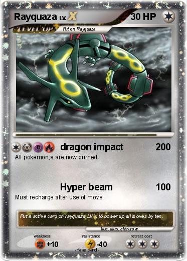Pokemon Rayquaza