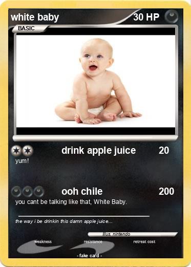 Pokemon white baby