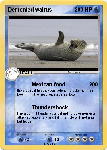 Pokemon Demented walrus