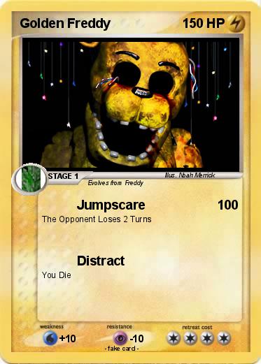 Pokemon Golden Freddy