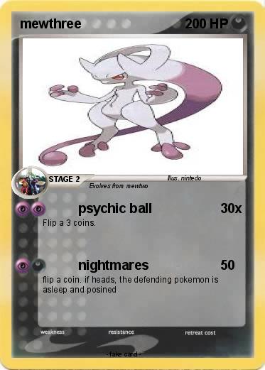 Pokemon mewthree