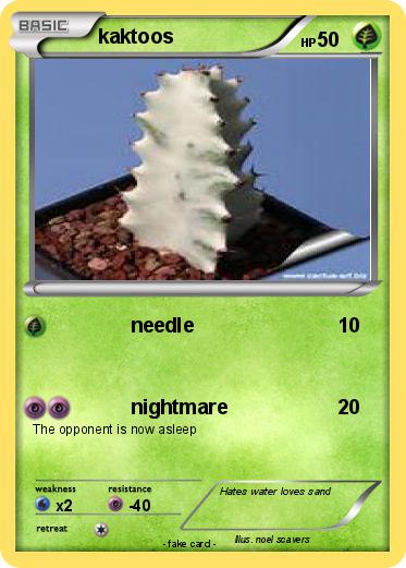 Pokemon kaktoos
