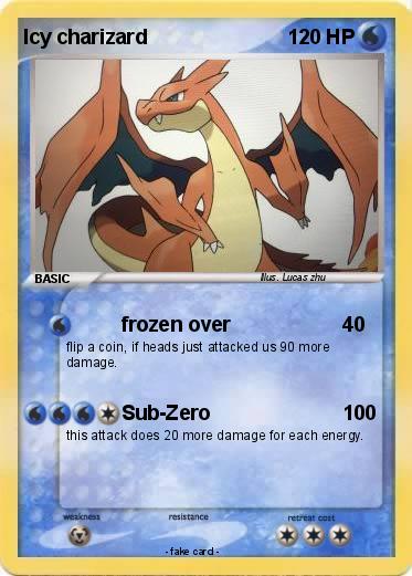 Pokemon Icy charizard