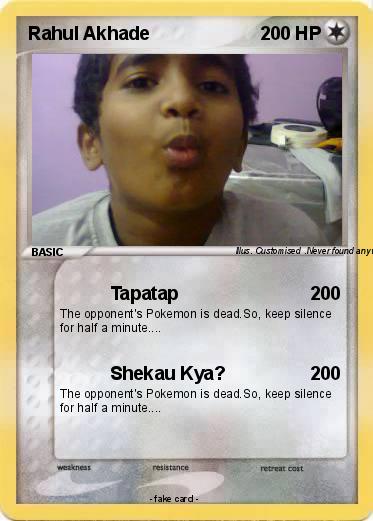 Pokemon Rahul Akhade