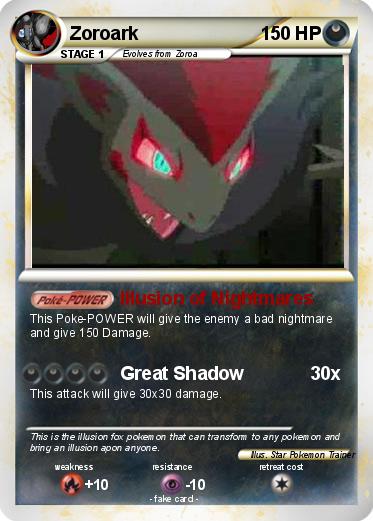 Pokemon Zoroark