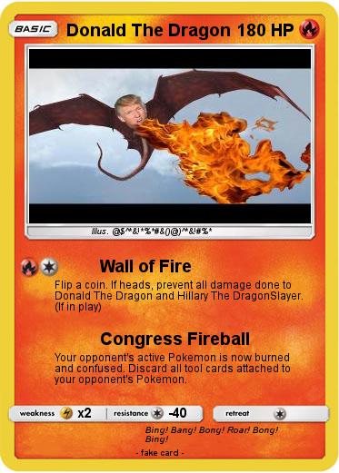 Pokemon Donald The Dragon